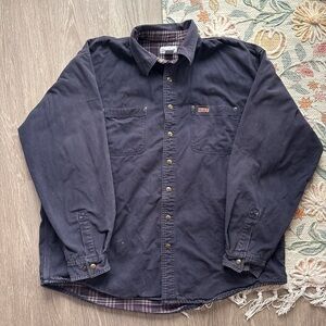 Carhartt Red and Black Plaid Shirt